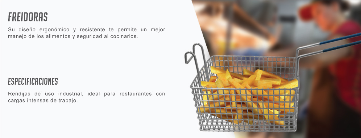 Su diseño ergonómico y resistente te permite un mejor manejo de los alimentos y seguridad al cocinarlos. 
